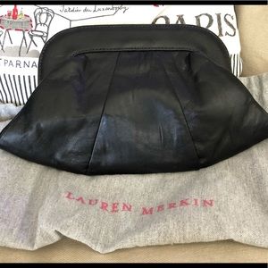 FINAL SALE🌟Lauren Merkin Lucy Leather Clutch